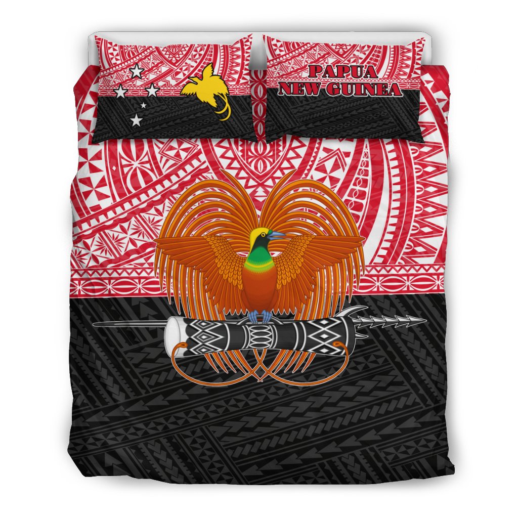 Papua New Guinea Duvet Cover Set - Polynesian Design - Polynesian Pride