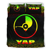 Yap Duvet Cover Set - Reggae Fog Style - Polynesian Pride
