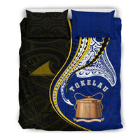 Tokelau Bedding Set - Tokelau Coat Of Arms Kanaloa Tatau Gen TK - Polynesian Pride