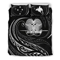 Papua New Guinea Bedding Set - White - Frida Style White - Polynesian Pride