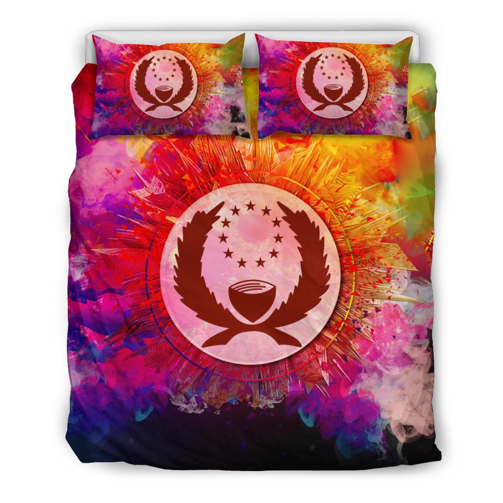 Polynesian Bedding Set Pohnpei Duvet Cover Set Bright Style - Polynesian Pride