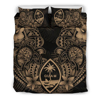 Polynesian Bedding Set - Guam Duvet Cover Sets - Beige Turtle Homeland Notext - Polynesian Pride