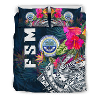 Federated States Of Micronesia Bedding Set - Summer Vibes - Polynesian Pride