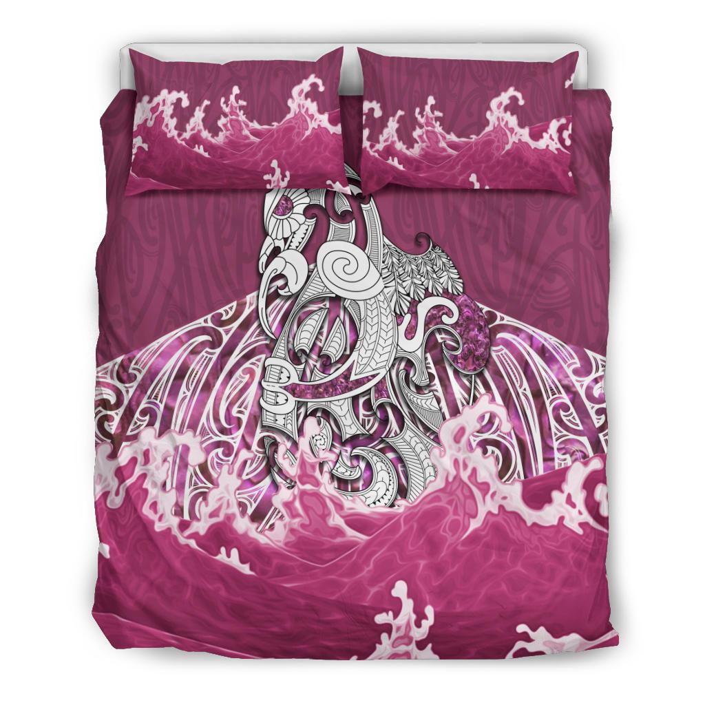 Maori Manaia The Pink Sea Bedding Set - Polynesian Pride