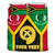 Polynesian Vanuatu Custom Personalised Bedding Set - Vanuatu Flag and Coat Of Arms - Polynesian Pride