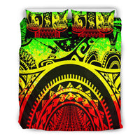 Polynesian Bedding set - Maui Tattoo (Reggae) - Polynesian Pride
