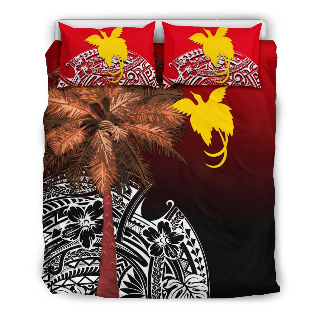 Papua New Guinea Bedding Set - Polynesian Palm Tree - Polynesian Pride