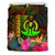 Vanuatu Polynesian Bedding Set - Hibiscus and Banana Leaves - Polynesian Pride