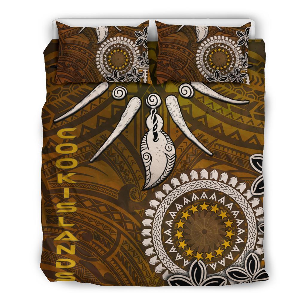 Cook Islands Bedding Set - Polynesian Boar Tusk - Polynesian Pride