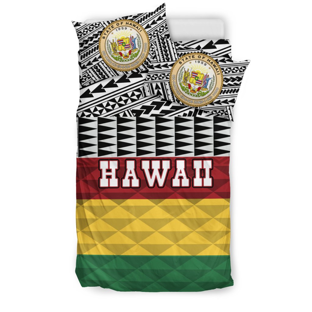 Hawaii Duvet Cover Set - Kanaka Maoli Version - Polynesian Pride