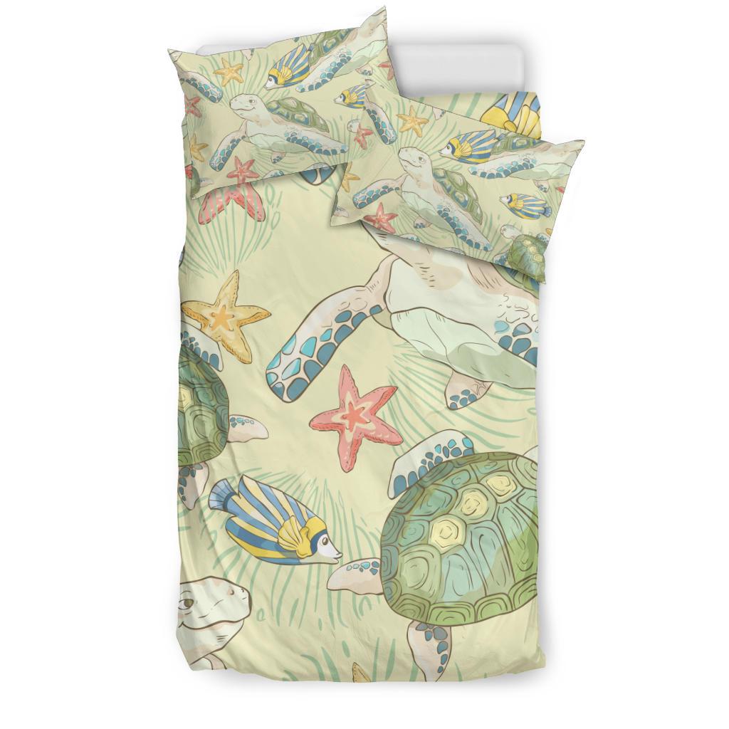 Hawaiian World Animals In Sea Bedding Set - Polynesian Pride