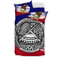 American Samoa Duvet Cover Set - American Samoa Seal Premium (Duvet Covers) - Polynesian Pride