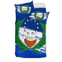 Pohnpei Duvet Cover Set - Pohnpei Flag Premium - Polynesian Pride