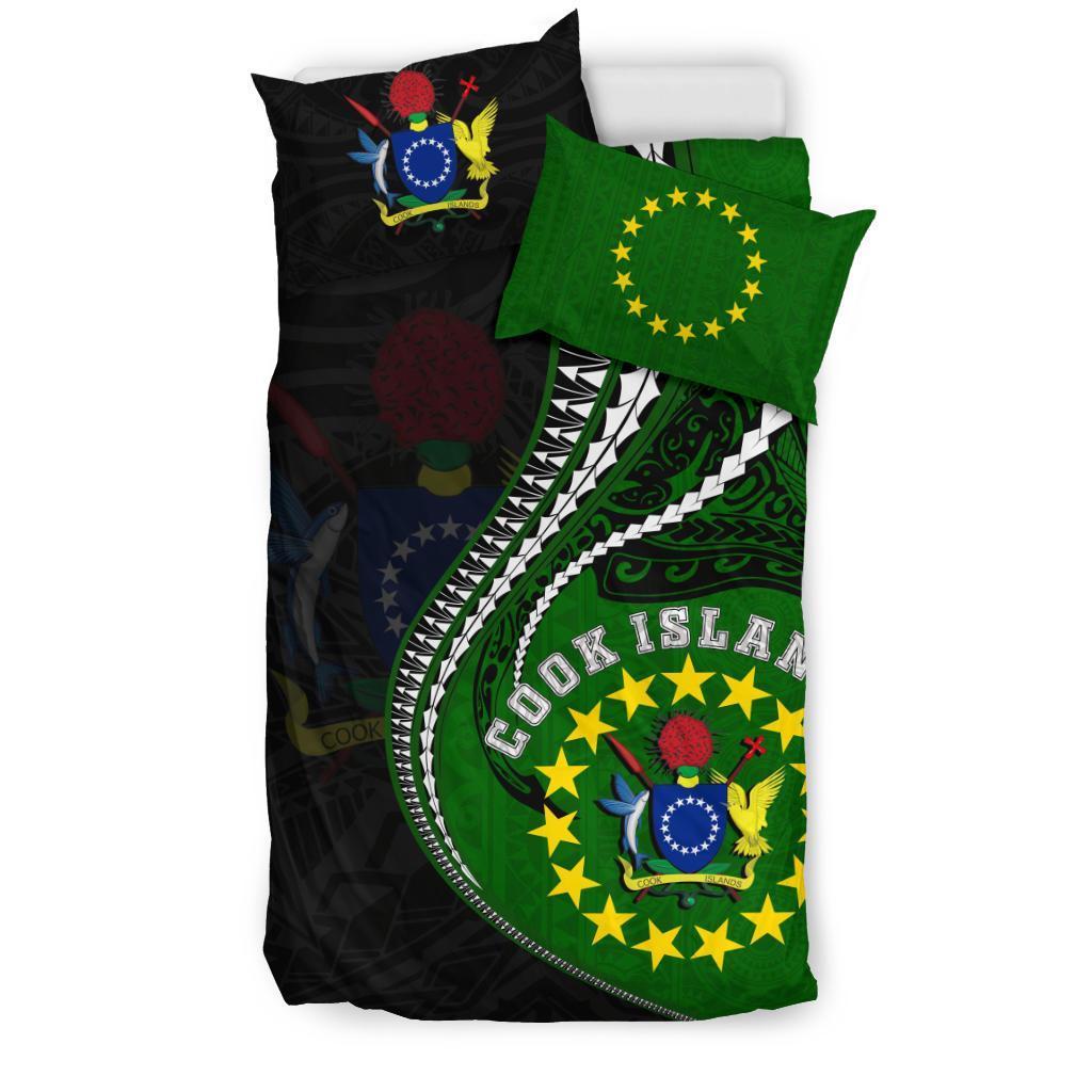 Polynesian Bedding Set - Cook Islands Duvet Cover Set Kanaloa Tatau Gen CK - Polynesian Pride