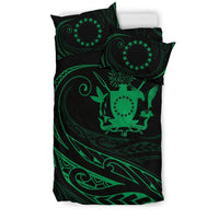 Cook Islands Bedding Set - Green - Frida Style - Polynesian Pride