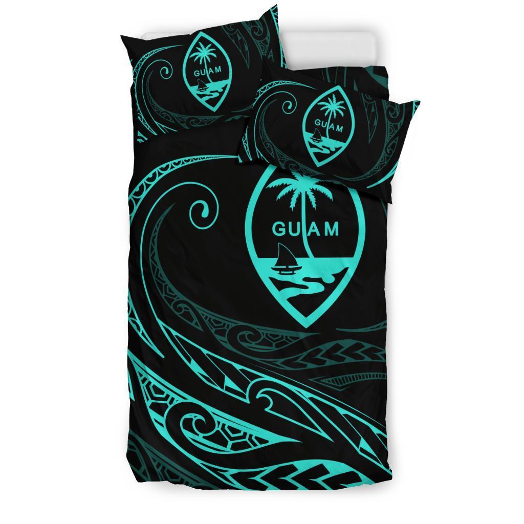 Guam Bedding Set - Turquoise - Frida Style - Polynesian Pride