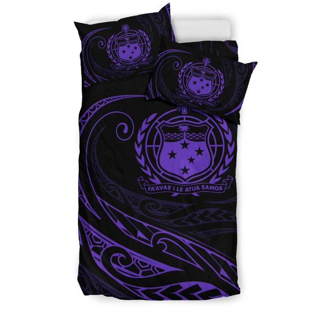 Samoa Bedding Set - Purple - Frida Style - Polynesian Pride