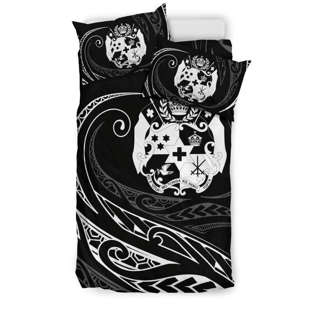 Tonga Bedding Set - White - Frida Style - Polynesian Pride