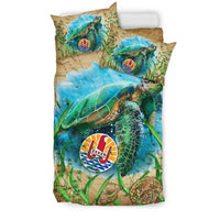 Tahiti Bedding Set Sea Turtle Vintage - Polynesian Pride