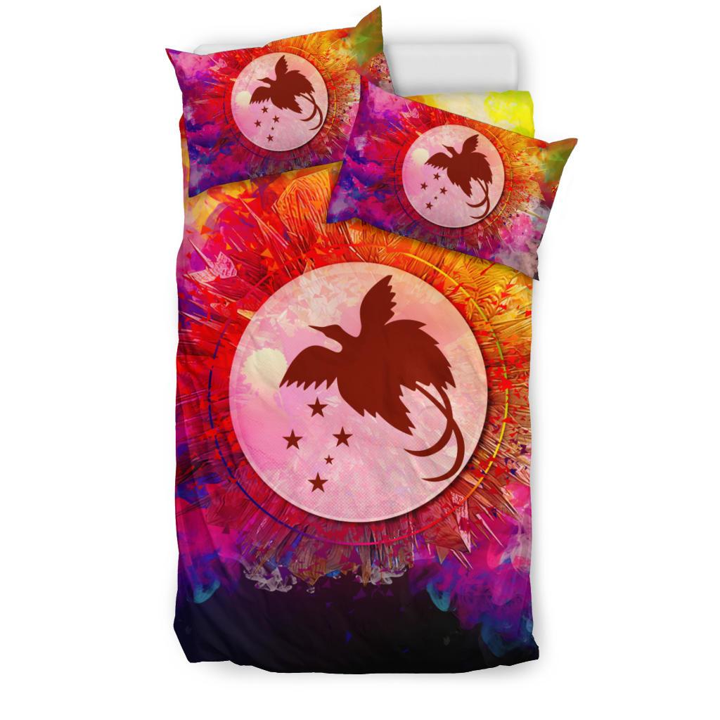 Polynesian Bedding Set Papua New Guinea Duvet Cover Set Bright Style - Polynesian Pride