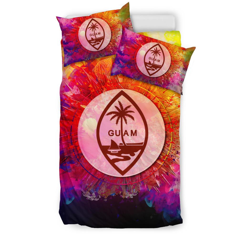Polynesian Bedding Set Guam Duvet Cover Set Bright Style - Polynesian Pride