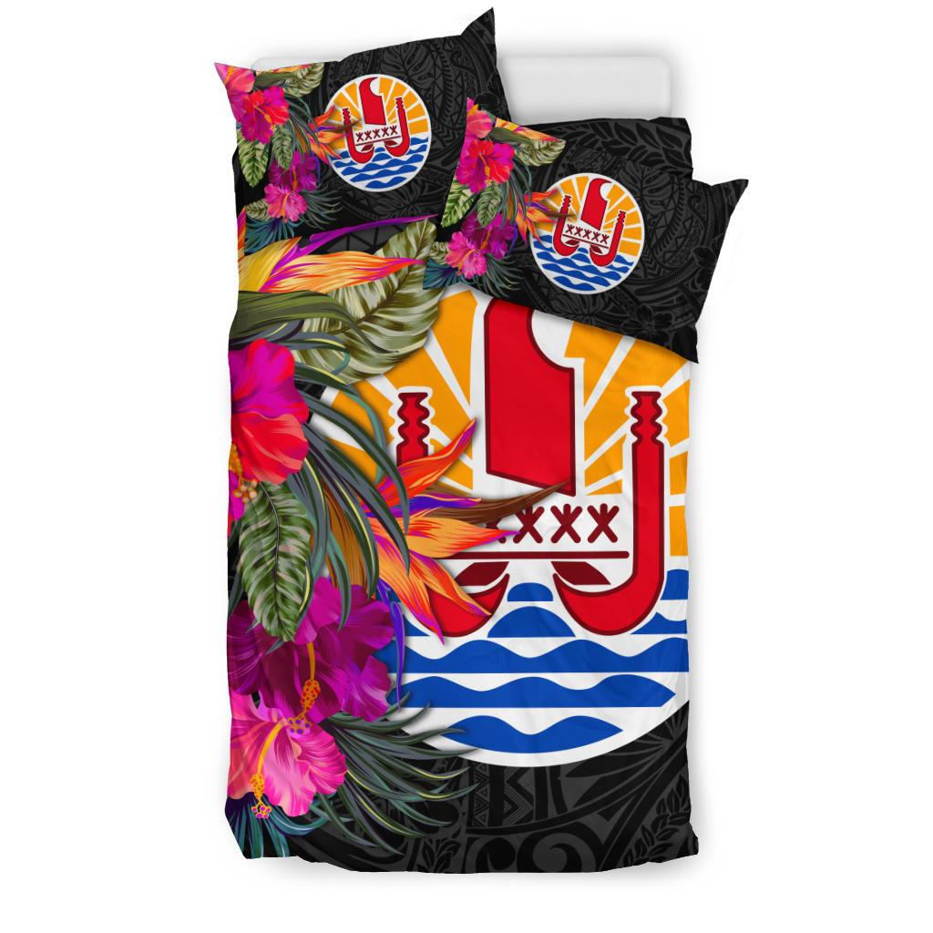 Tahiti Bedding Set - Polynesian Hibiscus Pattern - Polynesian Pride