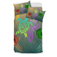 Hawaii Bedding Set - Hawaii Turtle Polynesian Bedding Set - Tag Style - Polynesian Pride
