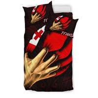Tonga Bedding Set - Tonga In Me (Red) - Polynesian Pride