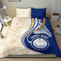 Marshall Islands Bedding Set - Marshall Islands Seal Flag Kanaloa Tatau Gen MH - Polynesian Pride