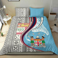 Fiji Bedding Set - Fiji Coat Of Arms Flag Kanaloa Tatau Gen FJ - Polynesian Pride