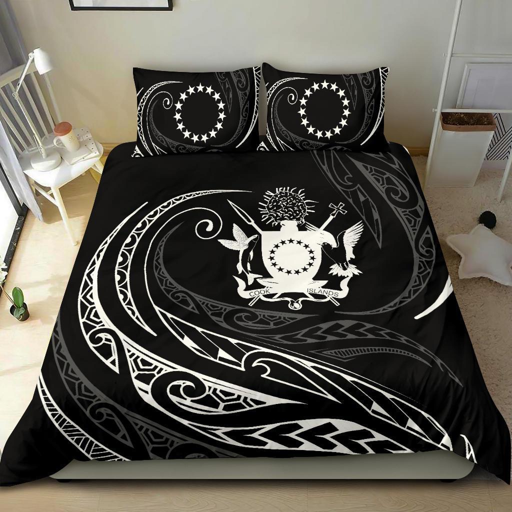 Cook Islands Bedding Set - White - Frida Style - Polynesian Pride