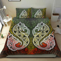 Maori Manaia Bedding Set Painting - Polynesian Pride