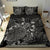 Polynesian Bedding Set - Vanuatu Duvet Cover Set Black Color - Polynesian Pride