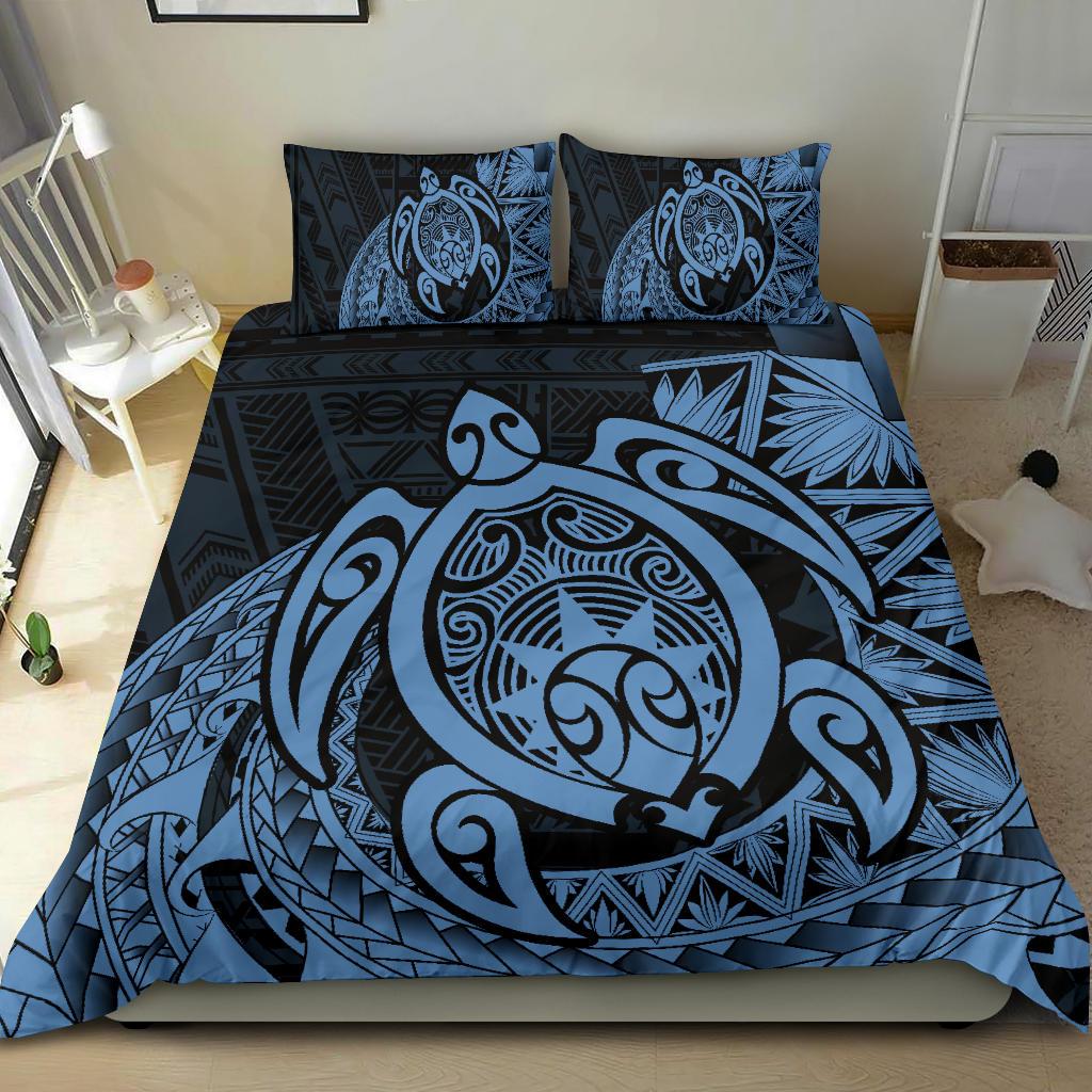Hawaii Bedding Set - Hawaii Polynesian Turtle Bedding Set - Daria Style Pastel - Polynesian Pride