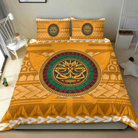 Hawaii Tiki Kanaka Polynesian - Bedding Set AH - Polynesian Pride