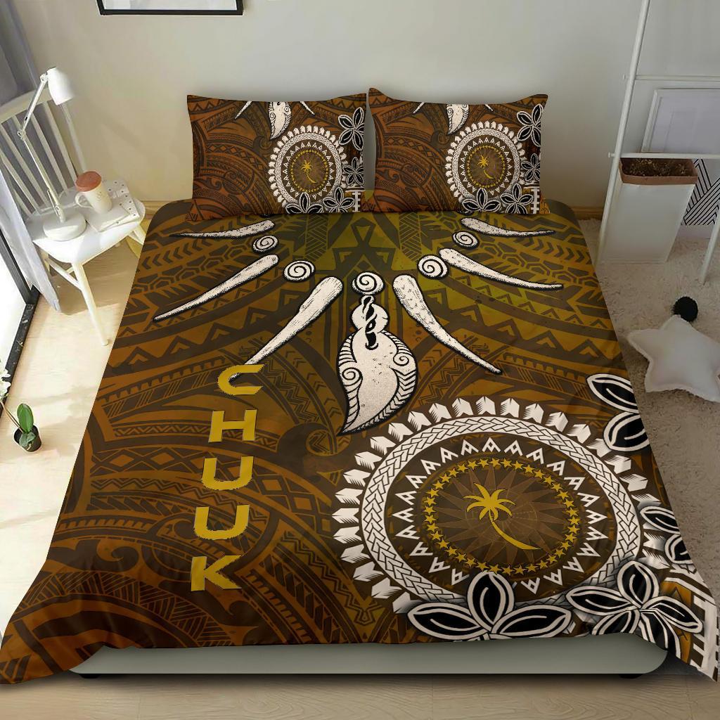 Chuuk Bedding Set - Polynesian Boar Tusk - Polynesian Pride