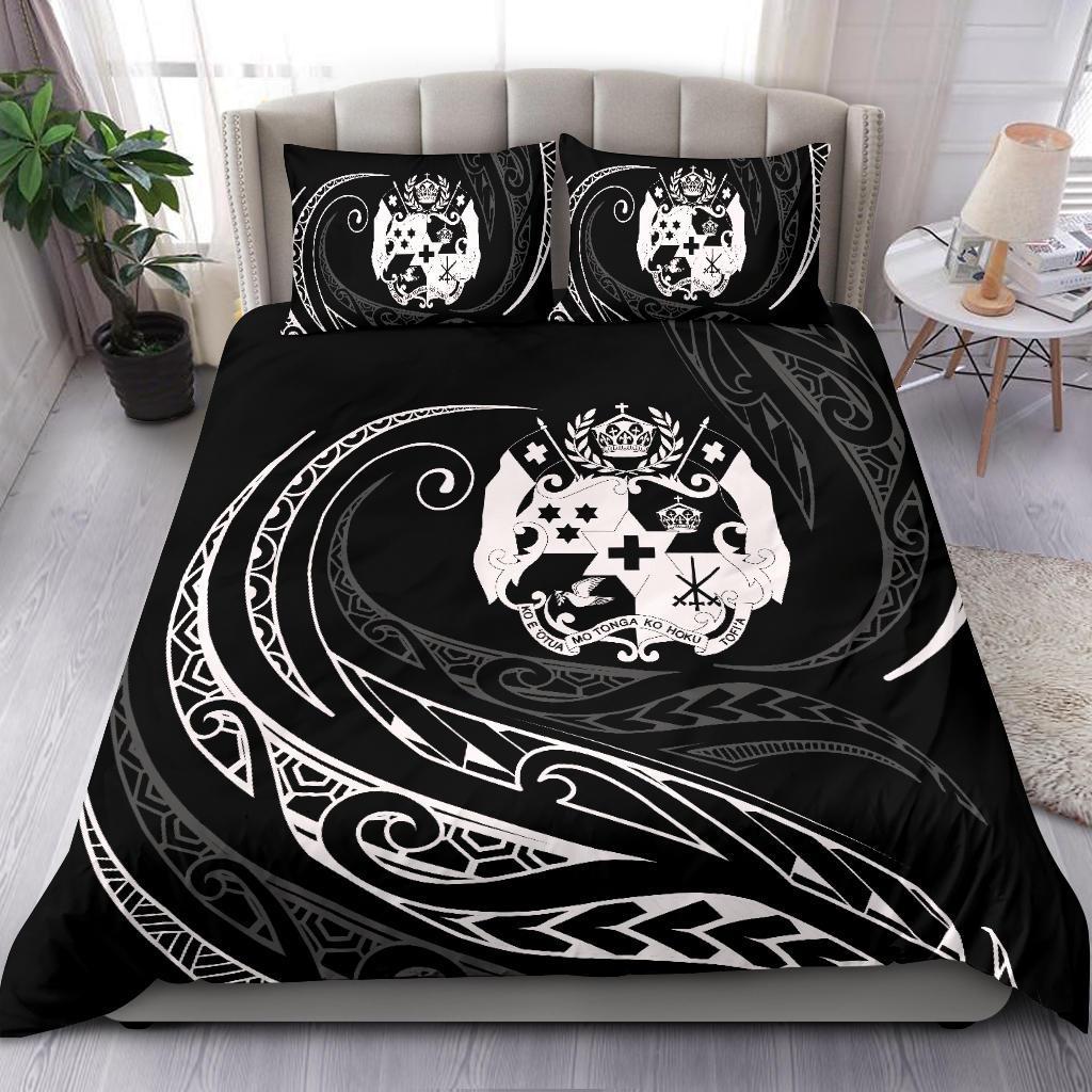 Tonga Bedding Set - White - Frida Style - Polynesian Pride