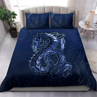 New Zealand Bedding Set, Maori Manaia Duvet Cover With Two Pillow Cases - Polynesian Pride
