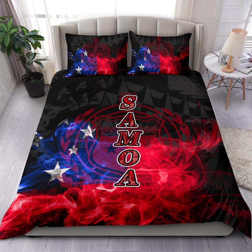 Polynesian Bedding Set - Samoa Duvet Cover Set Smoking Style - Polynesian Pride