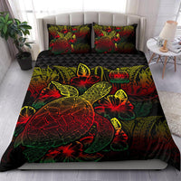 Polynesian Bedding Set - Samoa Duvet Cover Set Reggae Color - Polynesian Pride