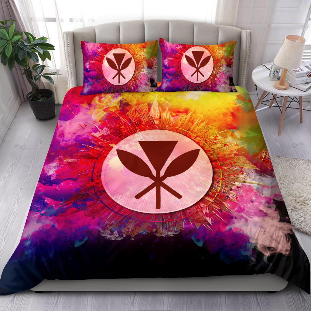 Polynesian Bedding Set Hawaii Duvet Cover Set Bright Style - Polynesian Pride