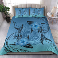 Hawaii Whale Coat Of Arm Polynesian Bedding Set - Polynesian Pride