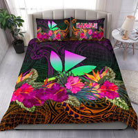 Polynesian Hawaii Kanaka Maoli Bedding Set - Summer Hibiscus - Polynesian Pride