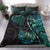Aotearoa Maori Bedding Set Silver Fern Koru Vibes - Polynesian Pride