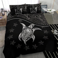 Cook Islands Bedding Set Black - Polynesian Pride