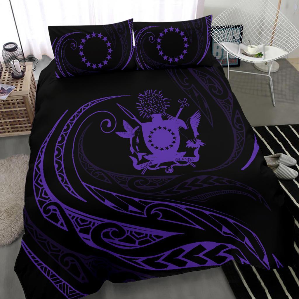 Cook Islands Bedding Set - Purple - Frida Style - Polynesian Pride
