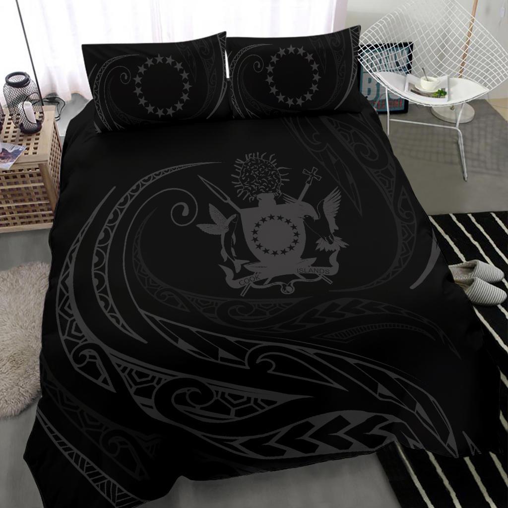 Cook Islands Bedding Set - Gray - Frida Style - Polynesian Pride