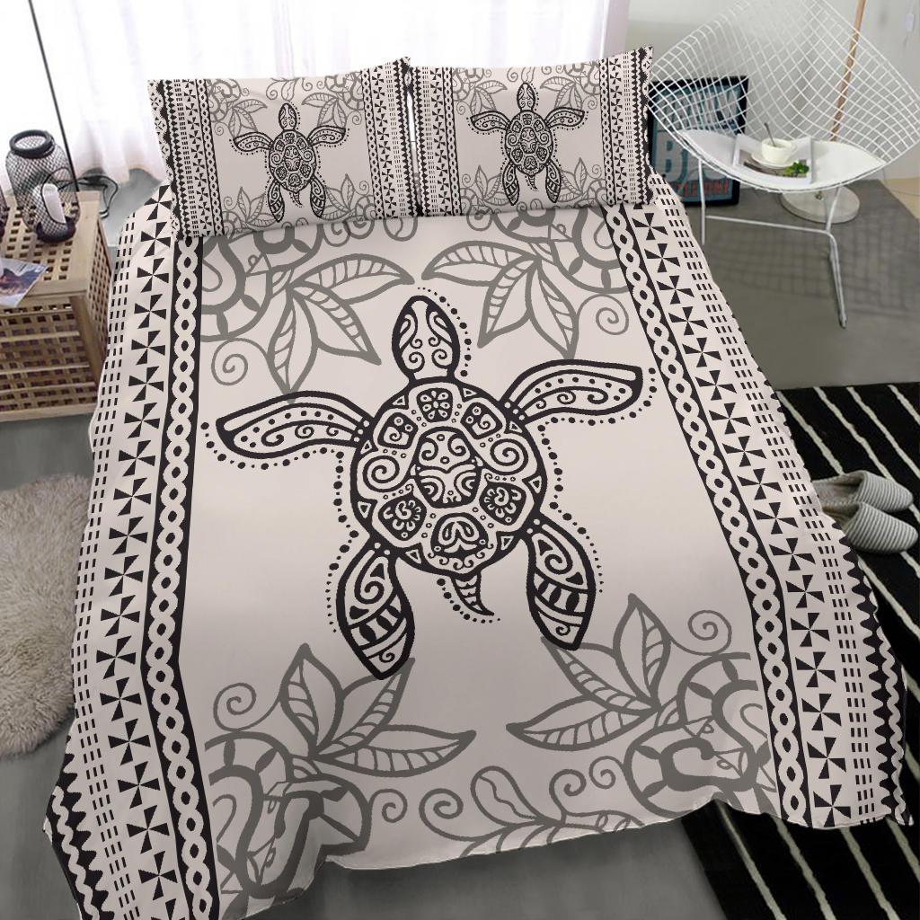 Hawaii Bedding Set - Hawaii Turtle Pattern Bedding Set - Polynesian Pride