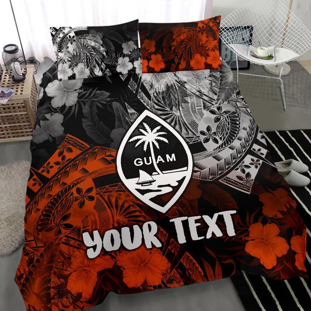 Guam Polynesian Personalised Bedding Set - Vintage Polynesian - Polynesian Pride