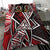 Vanuatu Bedding Set - Tribal Flower Special Pattern Red Color - Polynesian Pride